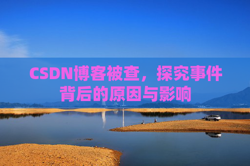 CSDN博客被查，探究事件背后的原因与影响